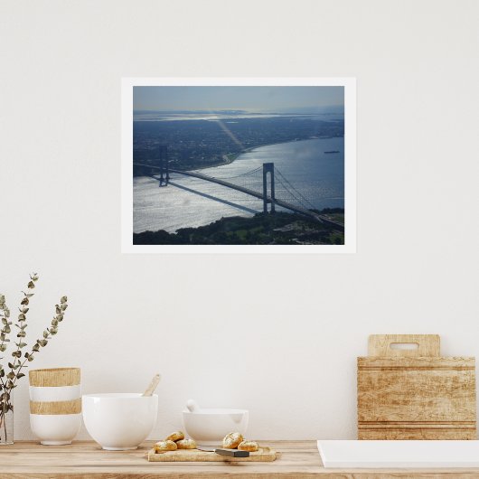 Verrazano Narrows Bridge Poster (Küche)