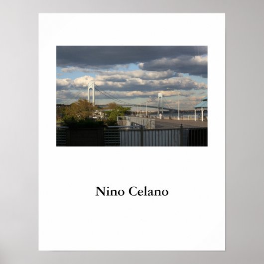 Verrazano Narrows Bridge Poster (Vorne)