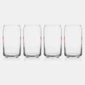Verre Canette Drinkware Set - Small hearts, big bu Dosenglas (Rechts)