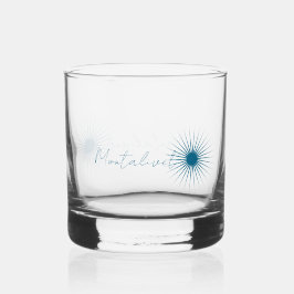 Verre cocktail ou whisky d'une ville vacances  whiskyglas