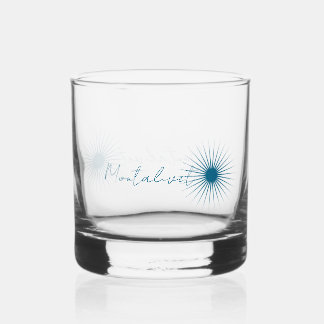 Verre cocktail ou whisky d'une ville vacances  whiskyglas