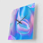 Verre unique  quadratische wanduhr (Winkel)