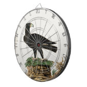 Verredx Black Eagle | Wild Bird Illustration Kid Dartscheibe (Vorderseite rechts)