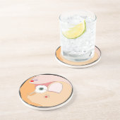 "Verrenkung" Mandala-Getränk-Untersetzer Getränkeuntersetzer (Seite)