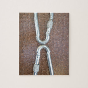 Verriegelt: Robustes Karabinerhaken-Schlossdesign  Puzzle