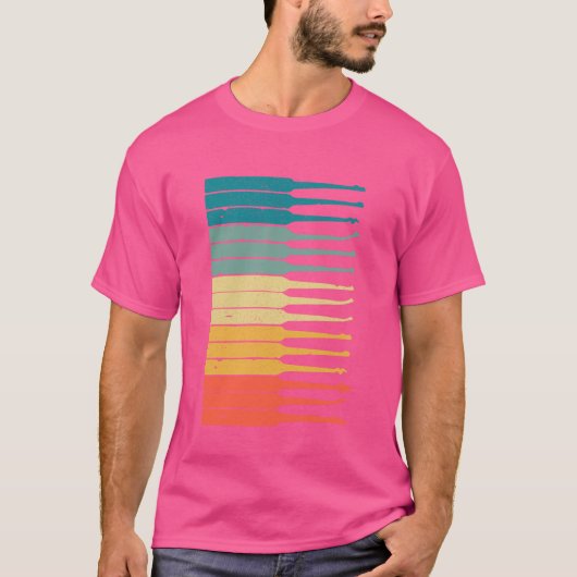 Verriegelung für Retro-Schlosshalter T-Shirt (Vorderseite)