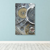 Verriegelung Leinwanddruck (Insitu (Holzboden))