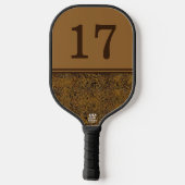 "Verriegelung"  Pickleball Schläger (Rückseite)