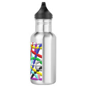 Verriegelungsrohre Edelstahlflasche (Rechts)