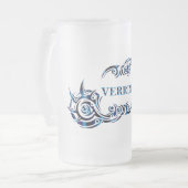 Verrin 3 Bierglas Mattglas Bierglas (Vorderseite Links)
