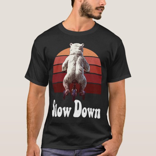Verringere Die Geschwindigkeit T-Shirt (Vorderseite)