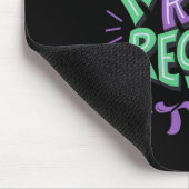 Verringern der Wiederverwendung Gerecycelt Spaß ne Mousepad (Ecke)