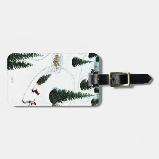 Verringern des Baums Gepäckanhänger (Vorderseite horizontal)