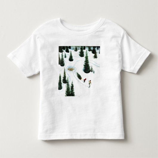 Verringern des Baums Kleinkind T-shirt (Vorderseite)