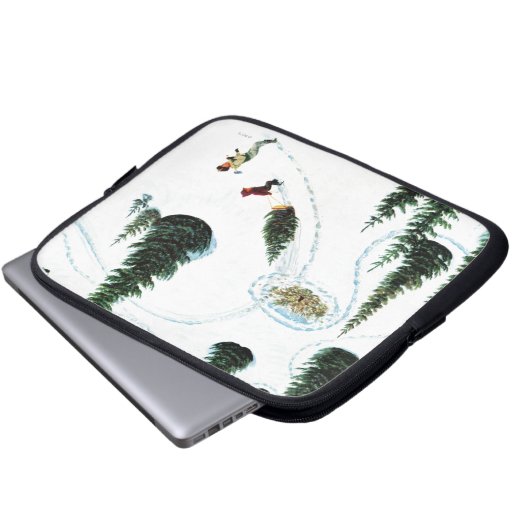 Verringern des Baums Laptopschutzhülle (Vorne Knopf)