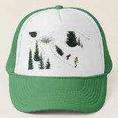 Verringern des Baums Truckerkappe (Vorderseite)