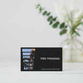 Verringern ein Baum-der Trimmer Visitenkarte (Stehend Vorderseite)