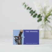 Verringern eines Baum-Services Visitenkarte (Stehend Vorderseite)