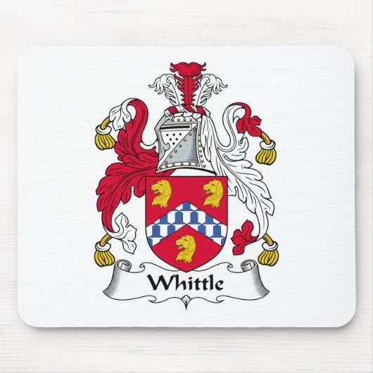 Verringern Sie Familienwappen Mousepad (Vorne)
