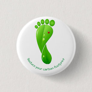 Verringern Sie Ihr ökologisches Button