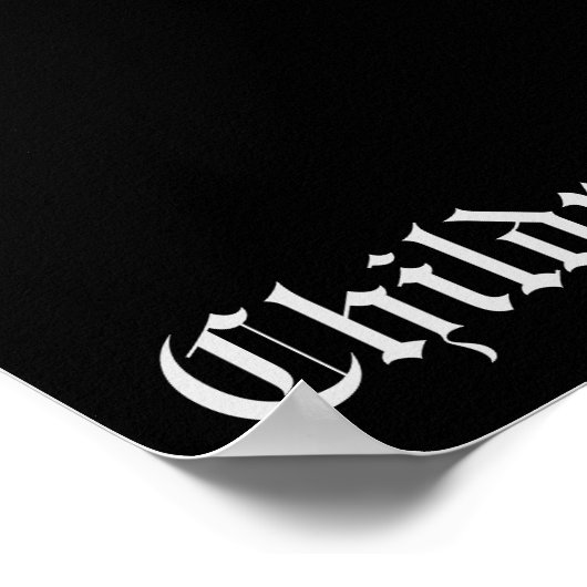 Verringern Sie Ihre Geschwindigkeit Poster (Ecke)