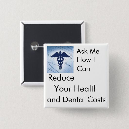 Verringern Sie Ihre Gesundheit und Button (Vorne & Hinten)