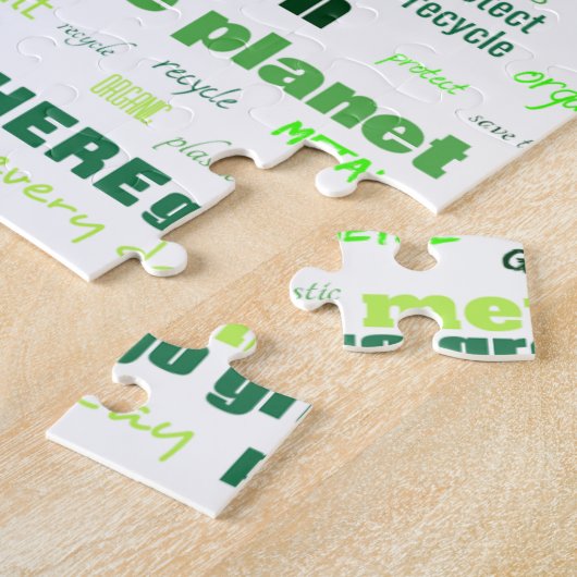 Verringern Sie, verwenden Sie wieder, recyceln Sie Puzzle (Seite)