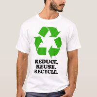 Verringern Sie, verwenden Sie wieder, recyceln Sie