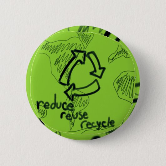 Verringern Sie Wiederverwendung recyceln Button (Vorderseite)