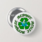 Verringern Sie Wiederverwendung recyceln Button (Vorne & Hinten)