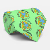 Verringern Sie Wiederverwendung recyceln Krawatte (Gerollt)