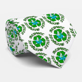 Verringern Sie Wiederverwendung recyceln Krawatte (Gerollt)