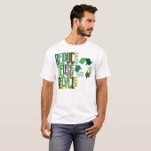 Verringern Sie Wiederverwendung recyceln T-Shirt (Vorne ganz)