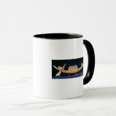 Verringertes Modell eines Bootes vom Grab Tasse (VorderseiteRechts)