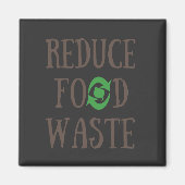 Verringerung der Lebensmittelverschwendung Magnet (Vorne)