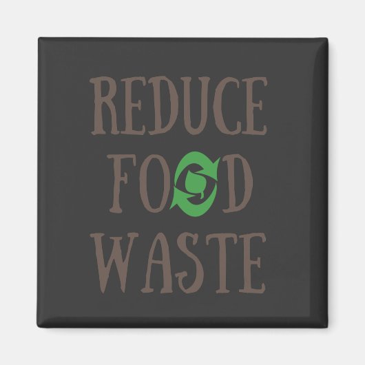 Verringerung der Lebensmittelverschwendung Magnet (Vorne)
