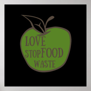 Verringerung der Lebensmittelverschwendung Poster