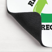 Verringerung der Wiederverwendung Gerecycelt Mutte Mousepad (Ecke)