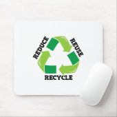 Verringerung der Wiederverwendung Gerecycelt Mutte Mousepad (Mit Mouse)