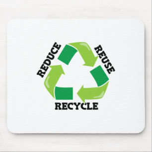 Verringerung der Wiederverwendung Gerecycelt Mutte Mousepad
