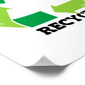 Verringerung der Wiederverwendung Gerecycelt Mutte Poster (Ecke)