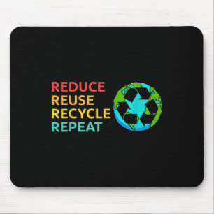 Verringerung der Wiederverwendung Gerecycelt Plane Mousepad