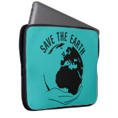 Verringerung der Wiederverwendung gerecycelt rett Laptopschutzhülle (Vorne Rechts)