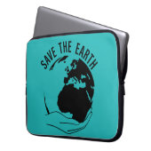 Verringerung der Wiederverwendung gerecycelt rett Laptopschutzhülle (Vorderseite Links)