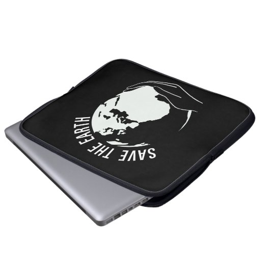 Verringerung der Wiederverwendung gerecycelt rett Laptopschutzhülle (Vorne Knopf)