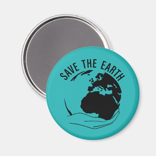 Verringerung der Wiederverwendung gerecycelt rett Magnet (Vorderseite/Rückseite)