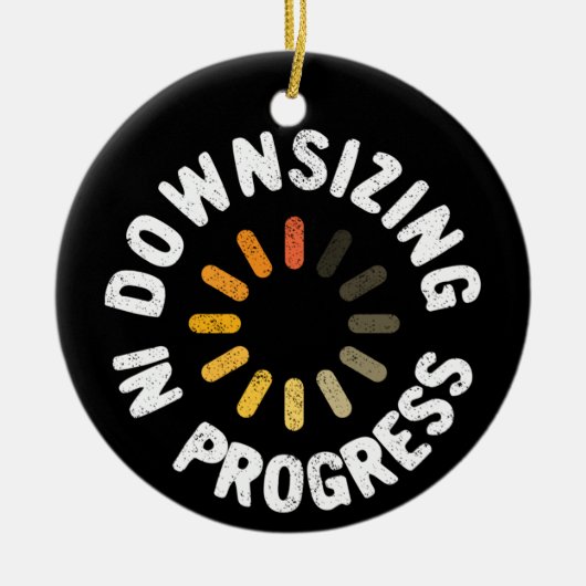 Verringerung des Fortschrittsgewichtssenkungsplans Keramik Ornament (Vorne)