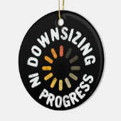 Verringerung des Fortschrittsgewichtssenkungsplans Keramik Ornament (Links)