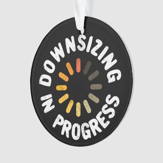 Verringerung des Fortschrittsgewichtssenkungsplans Ornament (Vorderseite)