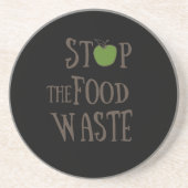 Verringerung von Lebensmittelabfällen, die ökologi Getränkeuntersetzer (Vorne)